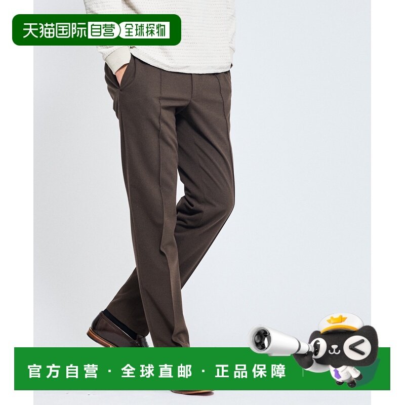 1h可退 日本直邮ABAHOUSE 男女同款 针脚褶皱 弹力休闲西裤  0051,男装,休闲裤,淘宝优惠券,粉丝福利购,淘宝优惠卷
