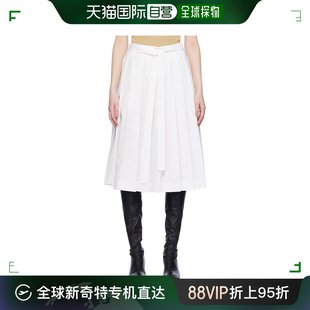 LIM 香港直邮潮奢 PHILLIP 女士白色刀褶半身裙 3.1 菲利林3.1