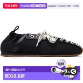 香港直邮潮奢 芭蕾鞋 GANNI 女士 1h可退 Sporty 甘尼 黑色 B1040