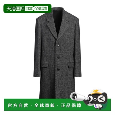 1h可退 香港直邮ISABEL MARANT 男士 大衣 black黑色 舒适时尚