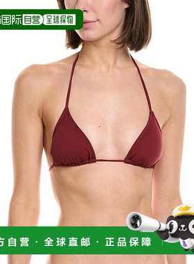 自营 a.l.c.A.L.C Devin 三角比基尼上衣 - 红色 美国奥莱直发