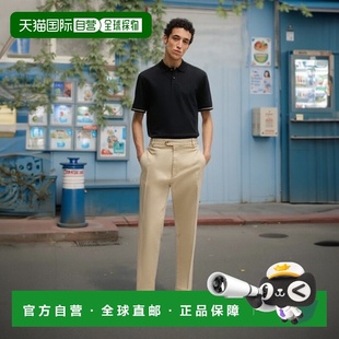 regular fit polo 自营 with cotton shirt strip bossMercerized