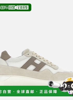 自营欧洲直邮Hogan Interactive&sup3;灰白色运动鞋男式