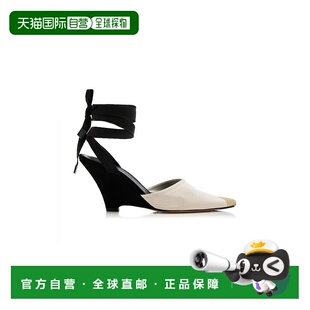 1h可退 香港直邮Jacquemus 女士 The H 皮质帆布面凉鞋 colorful