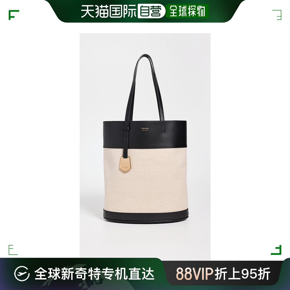 香港直邮潮奢 Salvatore Ferragamo 菲拉格慕 女士Charming Tote 箱包皮具/热销女包/男包 通用款女包 原图主图