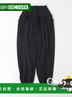 1h可退 日本直邮TIGORA 女士健身长款褶皱运动紧身裤 TRLFｷﾞｬｻﾞｰﾀ