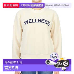 1h可退 韩国直邮SPORTY&RICH CR666CR CREAM 女士 长袖T恤衫卫衣