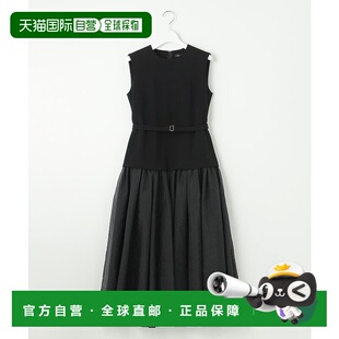 日本直邮23区女士APPLAUDIR透明乔其纱连衣裙 OPA3CS0721裙子