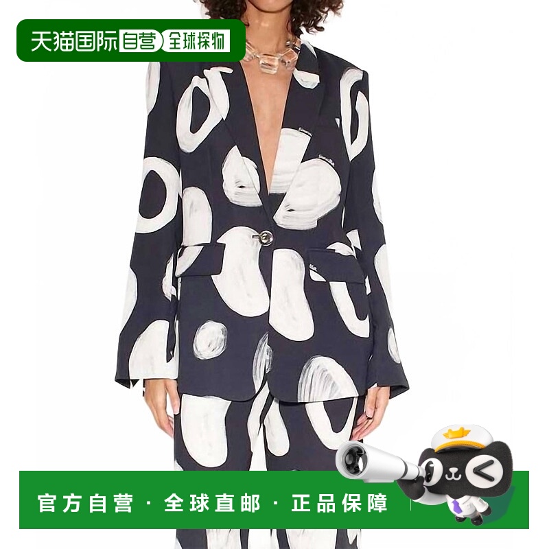 自营simon millerLennox Crepe Jacket In Painted Dot - painted