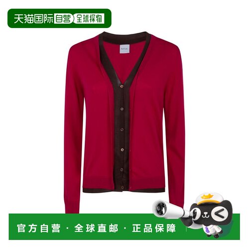 香港直邮Paul Smith 保罗 史密斯 女士 红色毛线衫 W1R690NV11235