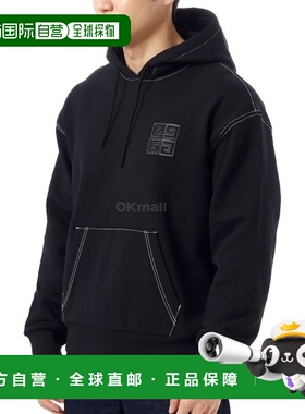 韩国直邮GIVENCHY BMJ0LA3YPQ 004 纪梵希连帽拉链卫衣/