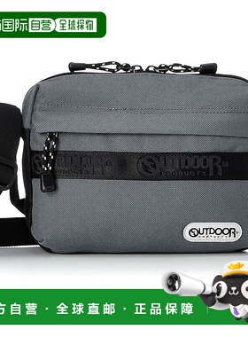 【日本直邮】Outdoor 单肩斜挎包/迷你 尼龙 灰色 22469011