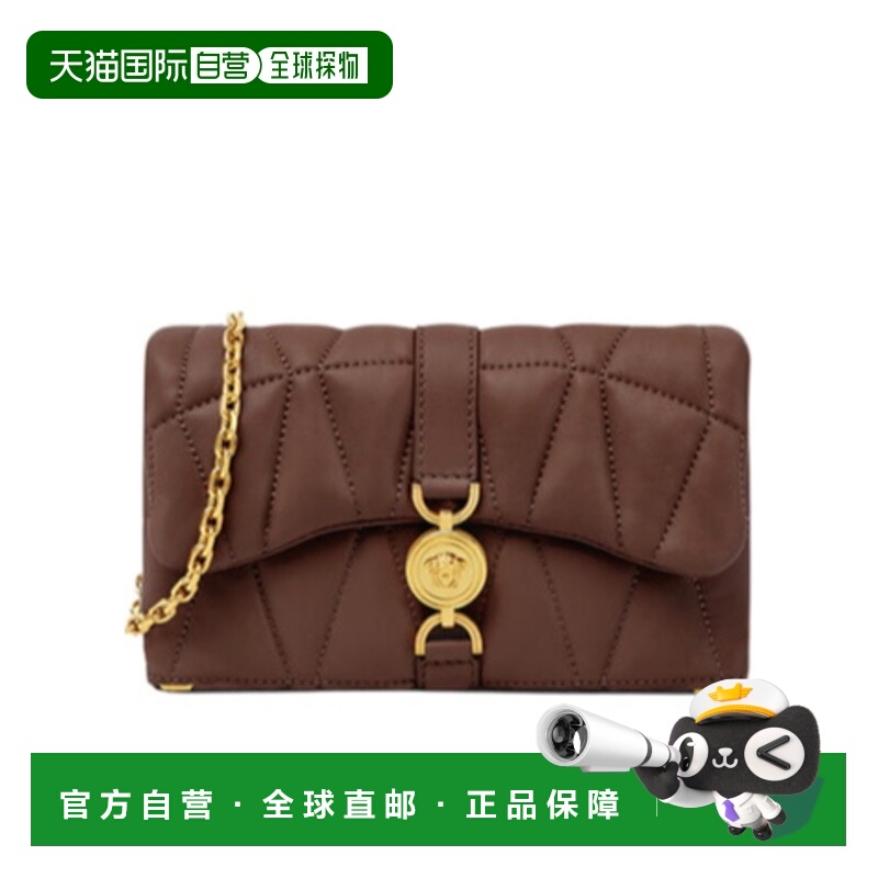香港直邮VERSACE 25FW 翻盖迷你单肩包 Women范思哲斜挎包