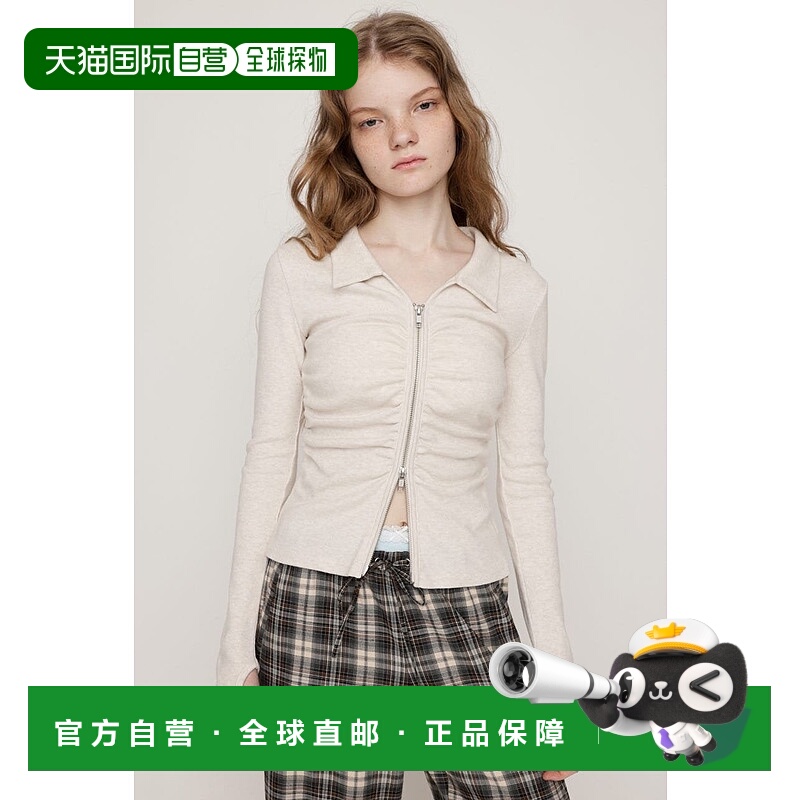 日本直邮SLY FRONT GATHER ZIP