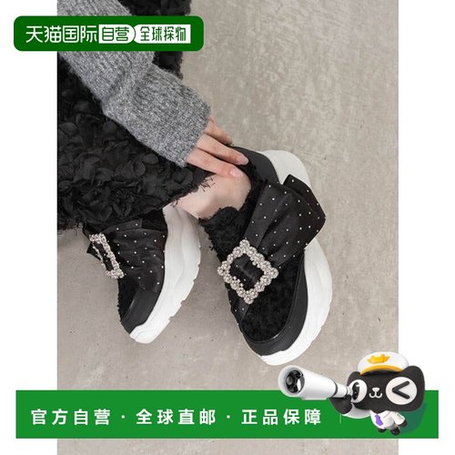 日本直邮RANDA 大蝴蝶结厚底运动鞋 [86606722]