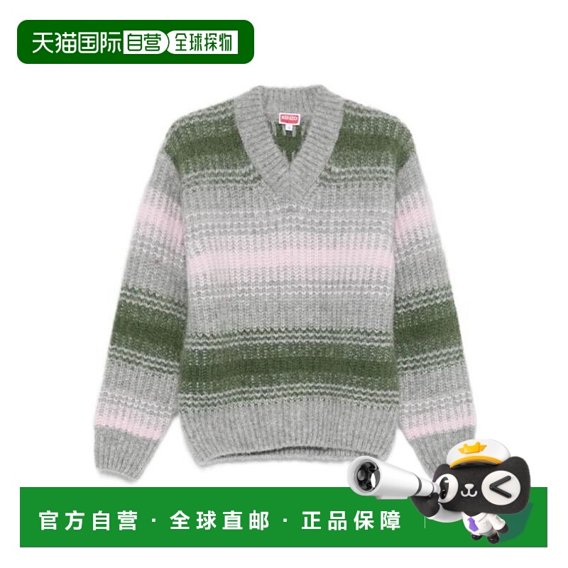 韩国直邮Kenzo 毛衣 FF65PU7423CG93 浅灰色 DOM