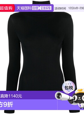 1h可退 香港直邮Wolford 女士 长袖连体衣 75083 black黑色 舒适