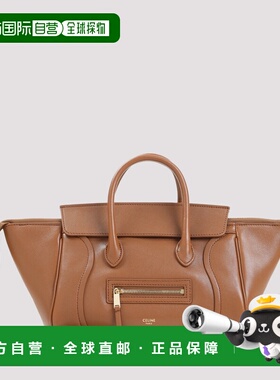 香港直邮CELINE 女士斜挎包 124213GW2GFY5 SS2026 棕色 CELINE N