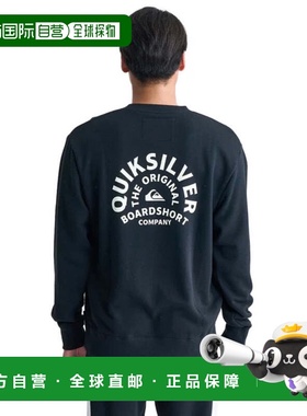 日本直邮Quiksilver ON TARGET 男士连帽卫衣 [24FWQPO244068BLK]