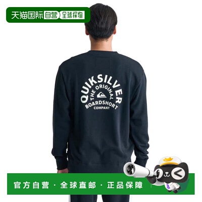 日本直邮Quiksilver ON TARGET 男士连帽卫衣 [24FWQPO244068BLK]