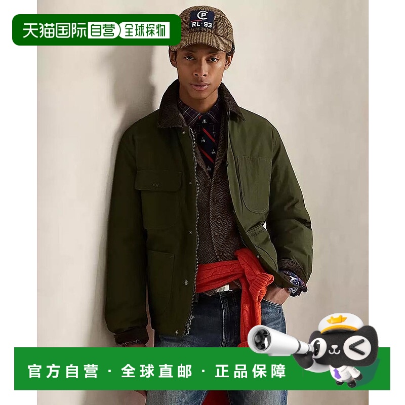 1h可退 【美国直邮】ralph lauren 男士 羽绒服夹克