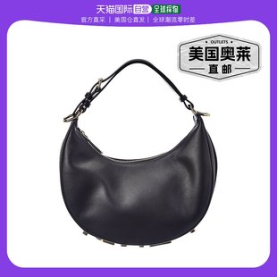 Hobo 美国奥莱 Bag Small Leather Fendigraphy black FENDI