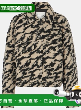 1h可退 香港直邮Isabel Marant Étoile 女士 Ferida 印花羊毛混纺