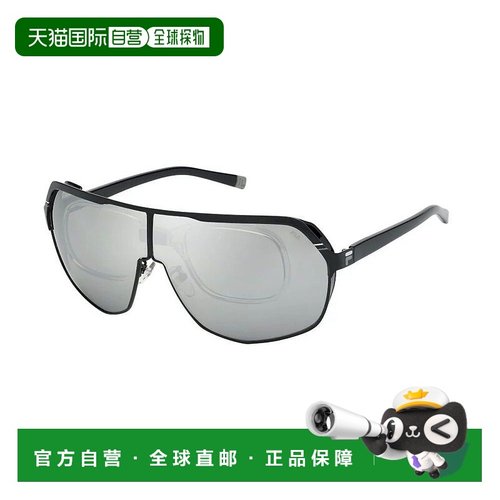 自营Fila Metal Men's Sunglasses - black 美国奥莱直发