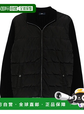 香港直邮HERNO 男士夹克 MP000126U700619300 AW2025 黑色 Knitte