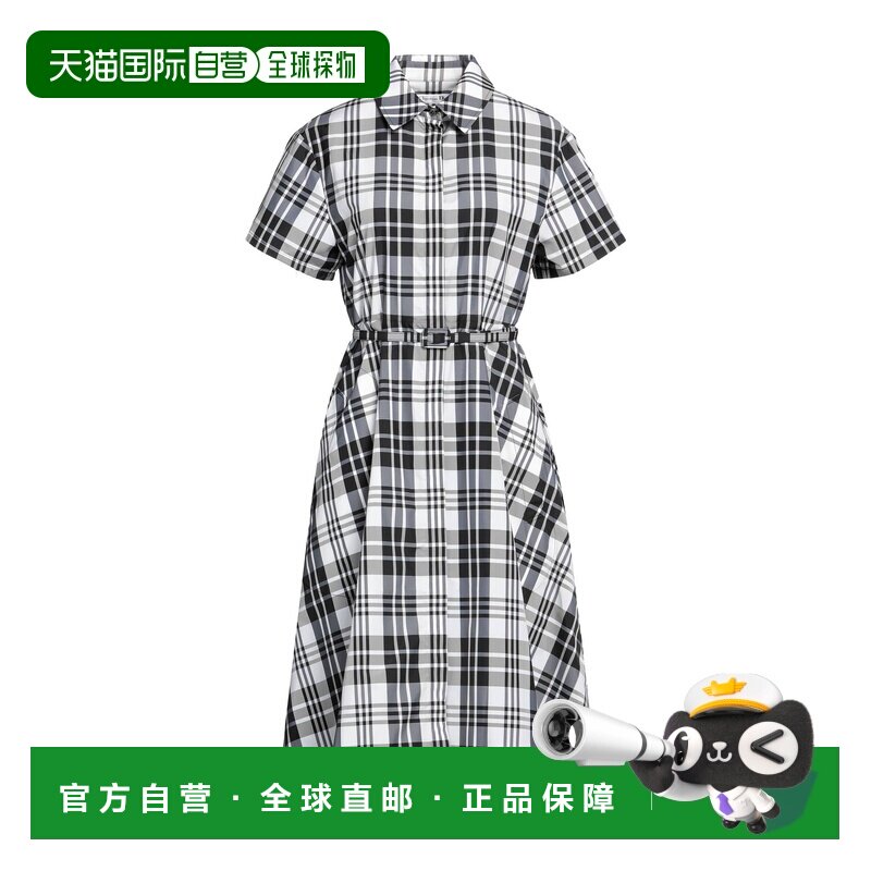 香港直邮DIOR 迪奥 女士 衬衫式连衣裙 WHITE白色 夏装时尚舒适