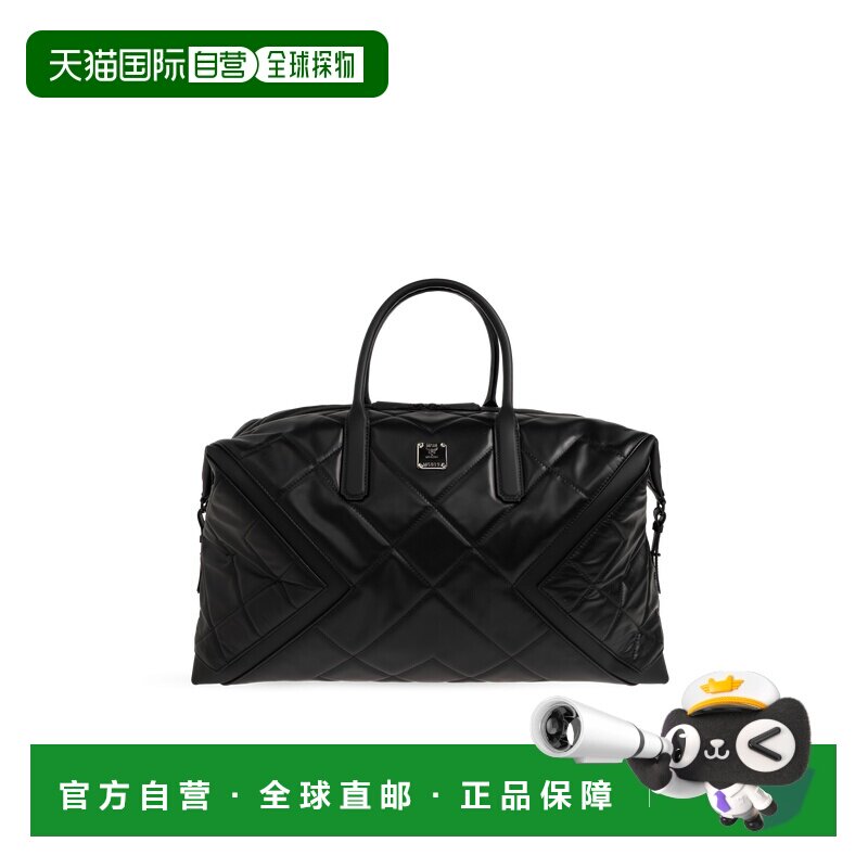 香港直邮MCM 男士旅行包 MMVGATT040BK AW2026 黑色 Hand luggage