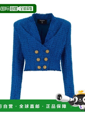 香港直邮BALMAIN 女士西服 BF0SD075XF916KH外套西装