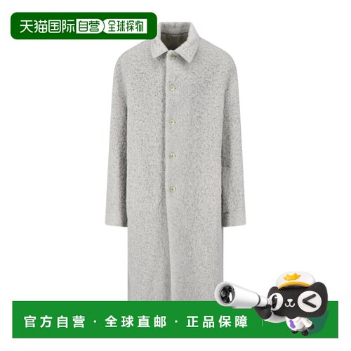 香港直邮RICK OWENS 男士外套 RU02F4970WPA48 AW2026 灰色