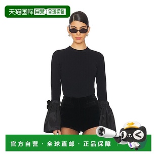 Agata 女士 上衣 5242142B 舒 1h可退 black黑色 香港直邮Simkhai