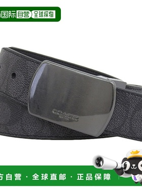 日本直邮Coach 男士腰带黑色38 MOD PLQ SIG BLTCY941QBMI5出口