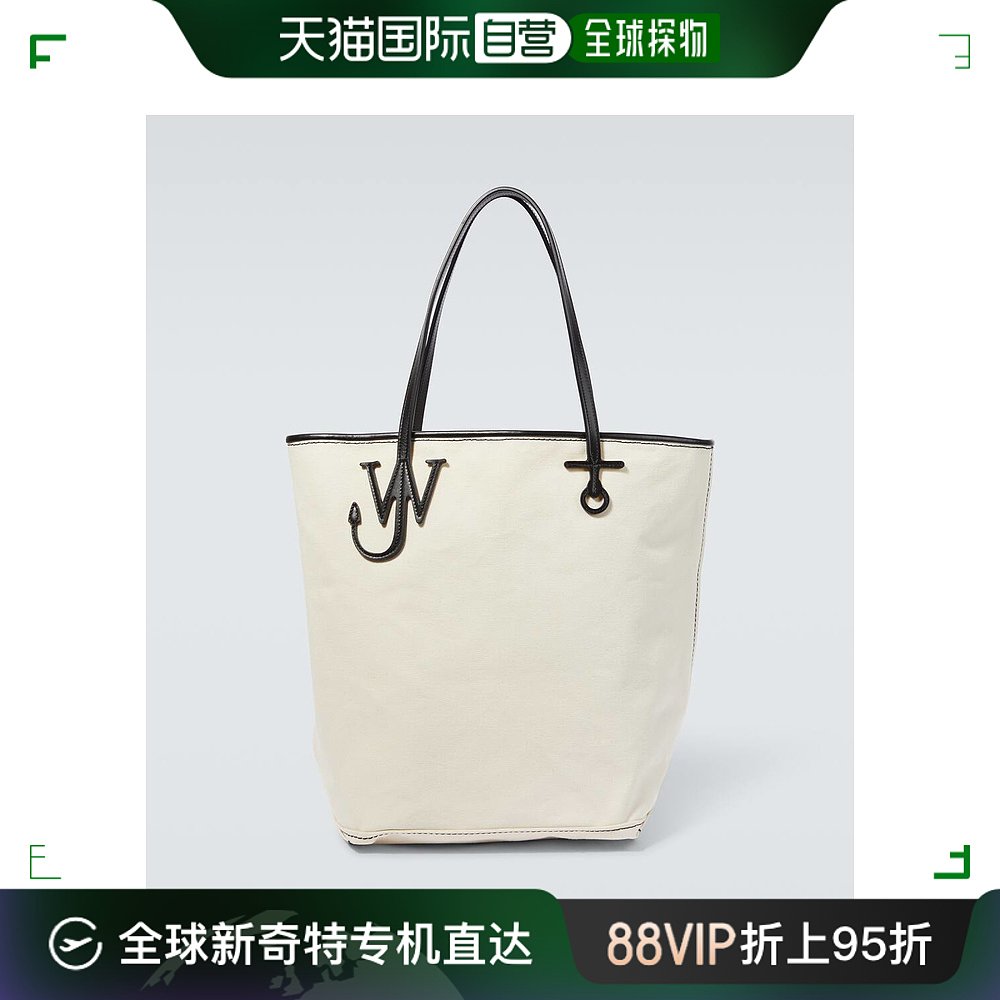 香港直邮潮奢 J.W. Anderson男士 Anchor Tall canvas tote bag