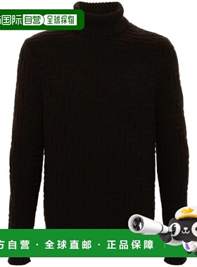 香港直邮PRADA 男士针织毛衣  AW2024 UMR62715TKF0324棕色 羊绒