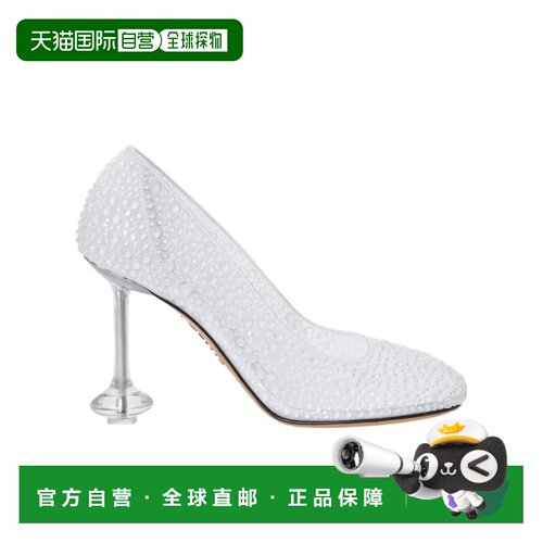 香港直邮LOEWE 女士高跟鞋 LLSTS01X369980 CO 白色支付后1h可退
