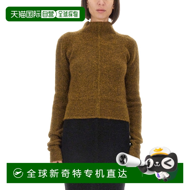 1h可退 香港直邮RICK OWENS 女士针织毛衣 RO02D3687 CO 白色
