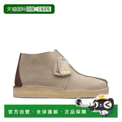 韩国直邮CLARKS 男士休闲皮鞋Trek Hi 50 Sand Suede 26169535 CL