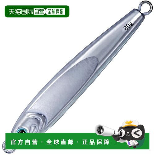 【日本直邮】达亿瓦TG Bait 80 ML 变色龙全银色路亚鱼钩饵料
