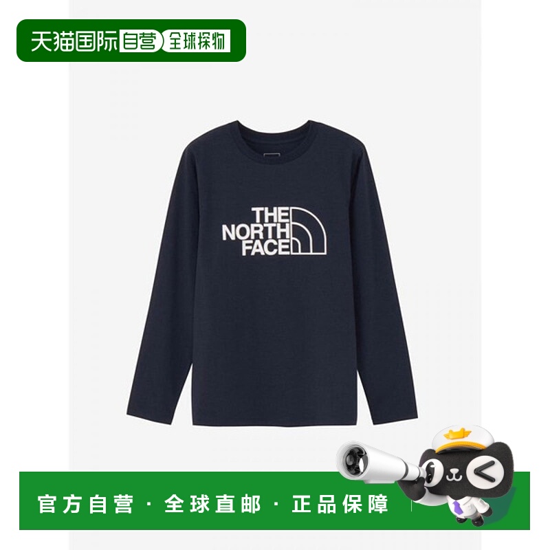 日本直邮THE NORTH FACE 女士长袖 ES 大 Logo T恤 (NTW32580-UN)