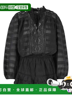 香港直邮ISABEL MARANT 女士连衣裙 RO0952FAD1J05E01BK CO