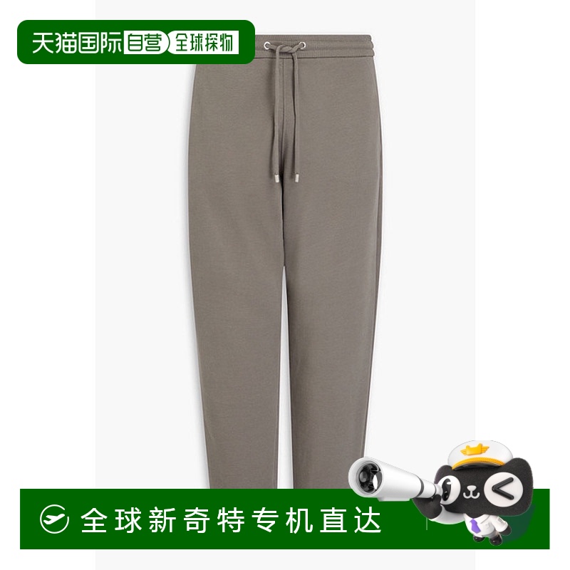 1h可退 香港直邮潮奢 Armani 阿玛尼 男士 棉混纺抓绒运动裤 3RSP