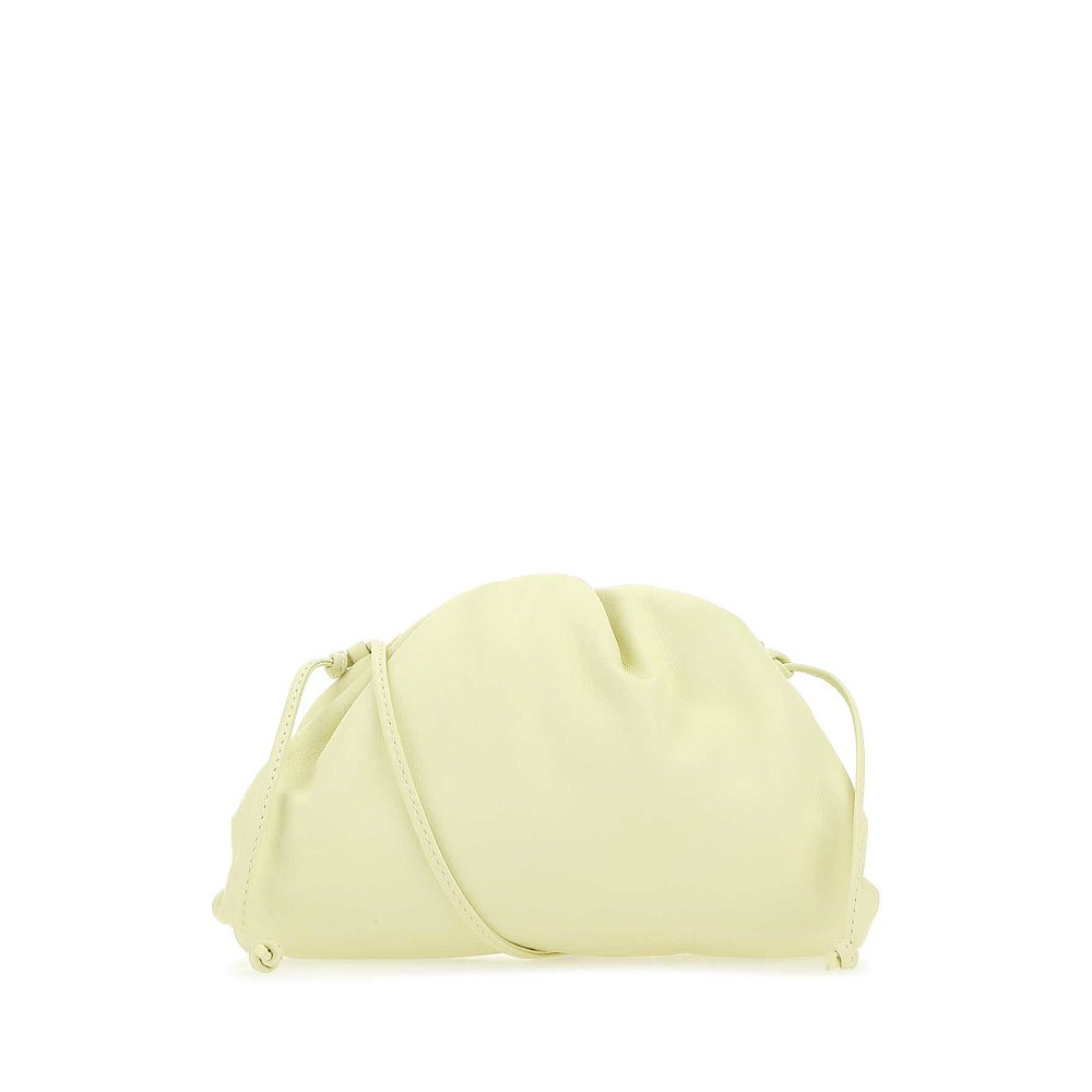 Bottega Veneta葆蝶家女士 Pastel yellow nappa leather min