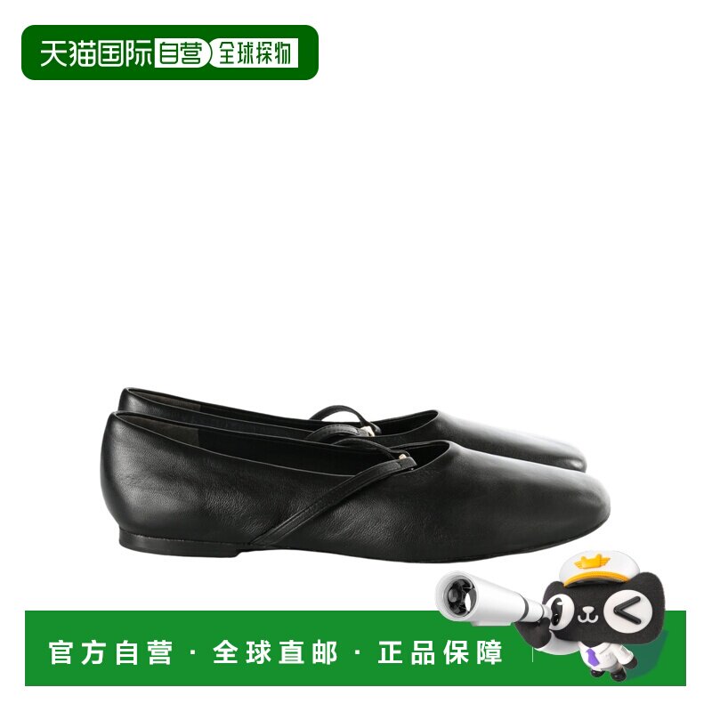香港直邮Tory Burch Mary Jane 一脚蹬芭蕾鞋 178076芭蕾舞鞋 - 实物图