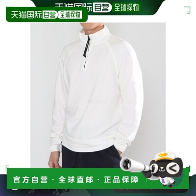 韩国直邮COMPANY  24FW秋冬新款 浅色抓绒半拉链Polo衫 男士时尚