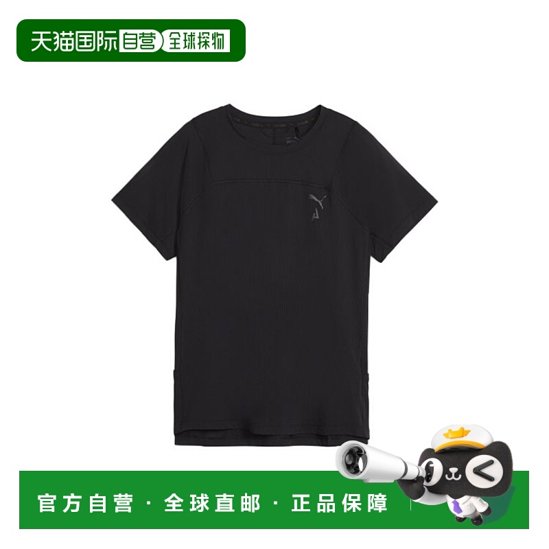 日本直邮PUMA  SEASONS Short Sleeve 字母印花设计休闲圆领短袖