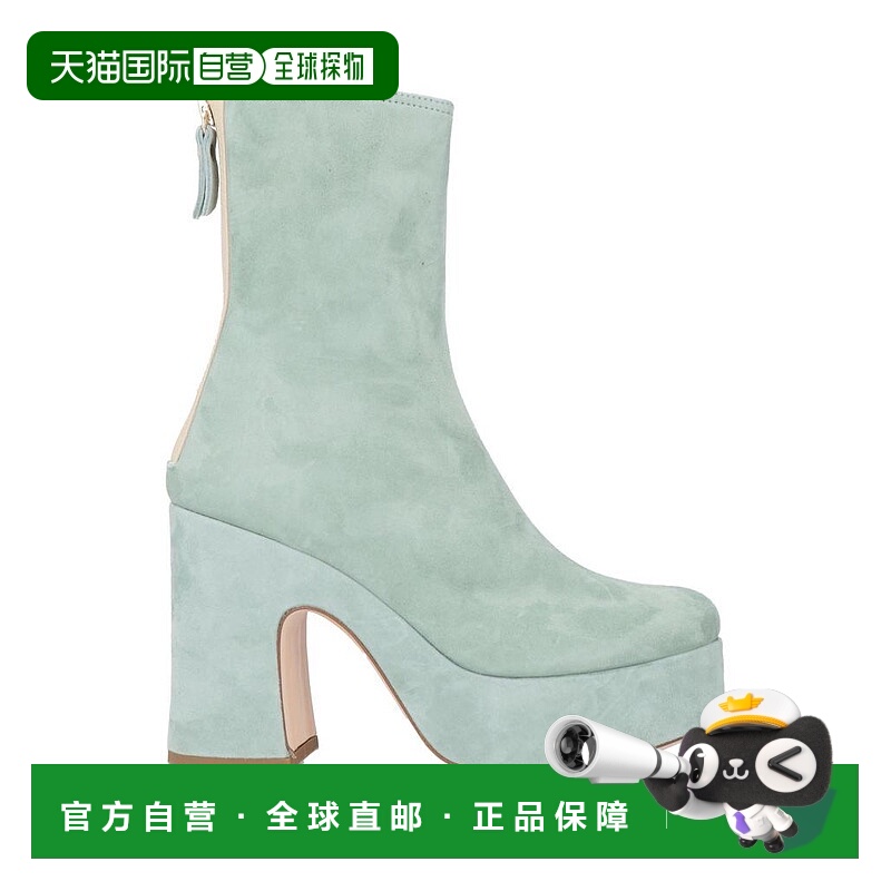 1h可退 【美国直邮】AGL Ankle boot 女鞋 时装靴 真皮绒面革厚底
