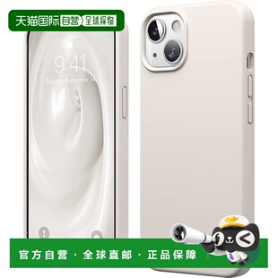【日本直邮】elago iPhone13 SILICONE耐冲击保护壳 石色手机壳